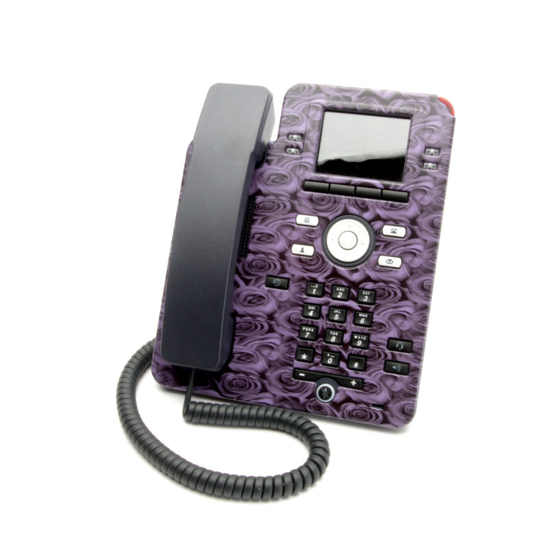 1416/1616 – Violet Roses – Desk Phone Designs